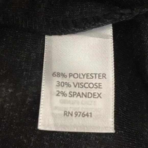 J. Jill Charcoal Gray‎ Stretch Ponte Knit Pants Womens 18 (1019) - Picture 5 of 6